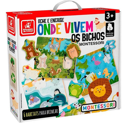 Super Ache E Encaixe Onde Vivem Os Animais 0