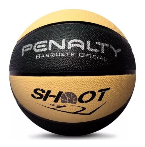 Bola De Basquete Penalty Modelo Shoot X Preto Branco 0