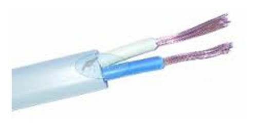 50 Metros Cable Super Plastico Gris 2x6 Mm  Con Envio 0
