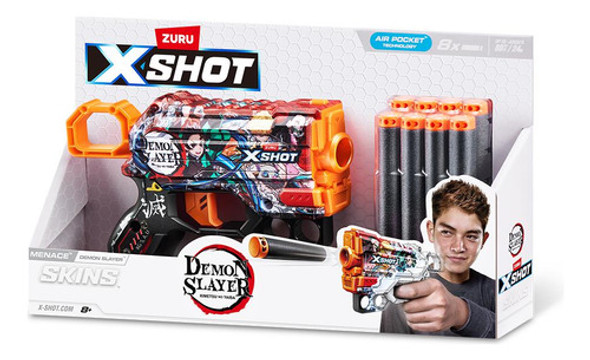 Lançador De Dardos X-shot,candide, Skins Menace Demon Slayer 1