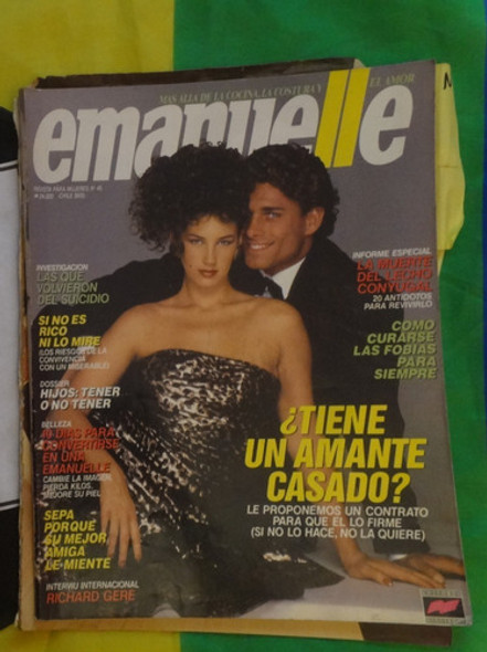 Revista Emanuelle Nº45 Richard Gere Guillermo Gramuguglia 0