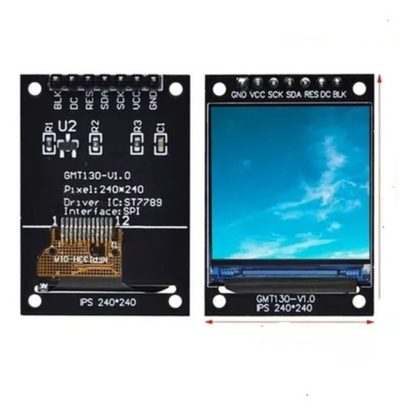 Display Tft 240x240 1.3 Spi St7789 Arduino Pic - Promoção 0
