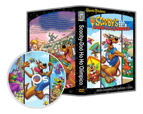 Dvd Scooby-doo Ho Ho Limpicos 1977 Hanna Barbera Completo 0