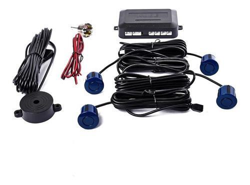 Sensor De Estacionamiento Con Display Y Sonido Azul 0