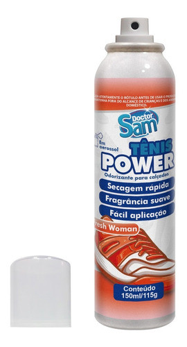 Odorizador De Calçados Fresh Woman 150ml/115g - Tênis Power 1