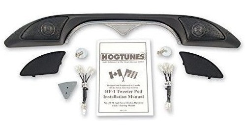 Hogtunes Hog-pod Dash Recortar / Tweeter Pod Harley Flht / F 0