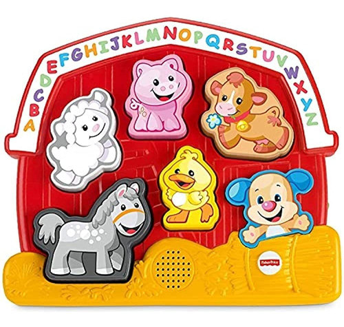 Fisher-price Laugh & Learn Farm Animal Puzzle, Juguete Elect 0