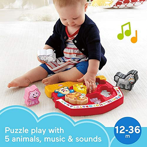 Fisher-price Laugh & Learn Farm Animal Puzzle, Juguete Elect 1