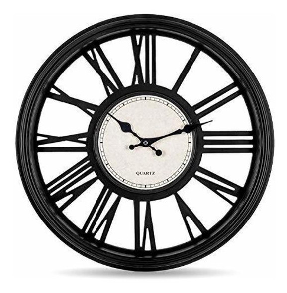 Bernhard Productos Reloj De Pared Decorativo 18 Pulgadas Sil 0