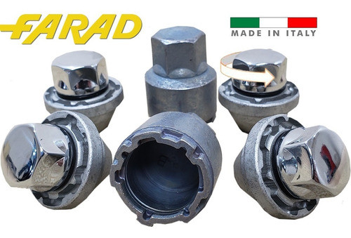 Tuercas Antirrobo Farad G Italy Ford Ecosport Kuga El+seguro 0