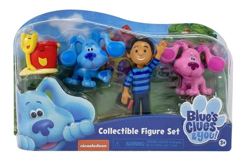 Set De Figuras Pistas De Blue X4 49715 Tictoys 0