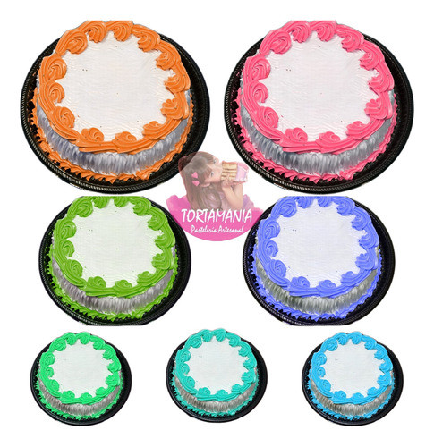 Tortas De Cumpleaños En Merengue. (leer  Descripción) 0