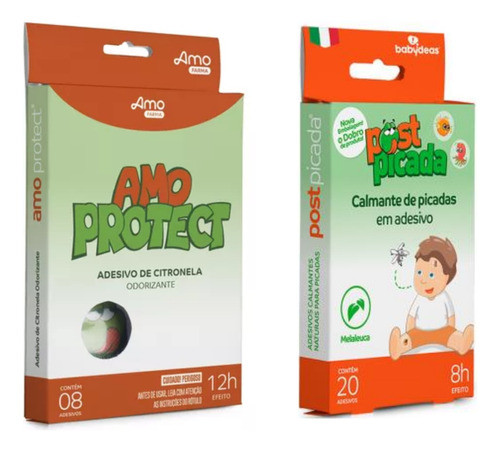 Kit 8un Sai Mosquito Adesivo Repelente E Post Picada Natural 0