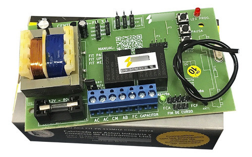 Central De Portão Acton Fit Universal Ppa Garen Rcg C/ Flat 1