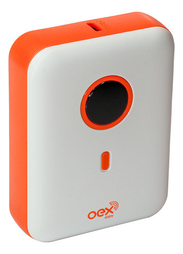 Carregador Power Bank Style Oex Pb303 10000mah Branco 0