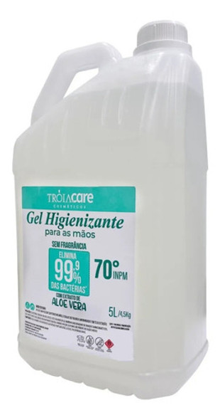 Álcool Gel 70% Antisséptico Hidratante - Galão De 5l 1 Álcool Gel 70% Antisséptico Hidratante - Galão De 5l 1