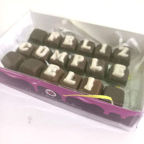 Bombones Chocofrase / Chocomensaje 1