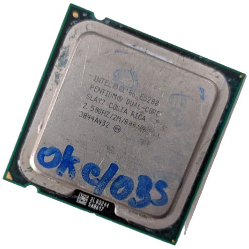 Processador Pentium E5200 2,50ghz Lga 775 (ml22) 0