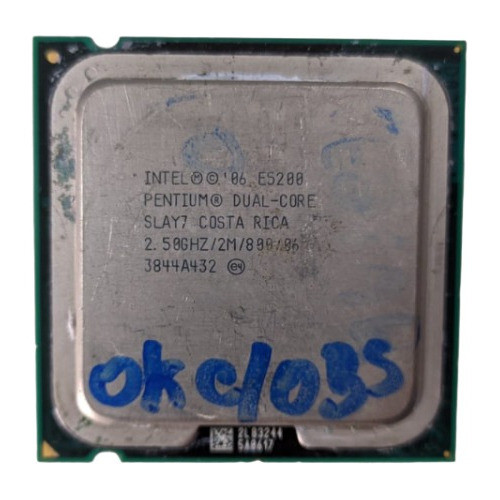 Processador Pentium E5200 2,50ghz Lga 775 (ml22) 1