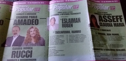 Boleta Electoral Duhalde Presidente 2011 1