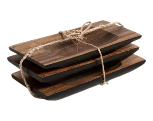 Acacia Manila Black | Copetinero |  Set X 3 (cod 519035) 0