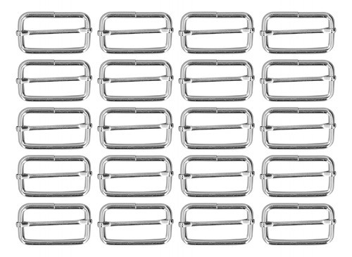 20 Peças De Ajuste Retangular De Metal, Durável, Sem Desbota 1