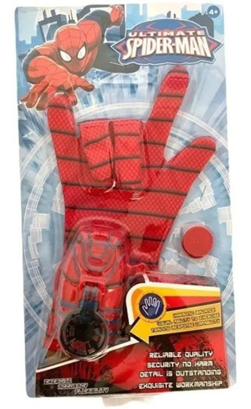 Teia Luva Homem Aranha Lança Disco Spider Oferta + Brinde 1