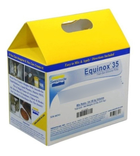 Masilla De Silicona Equinox Smooth On Apta Alimentos 0