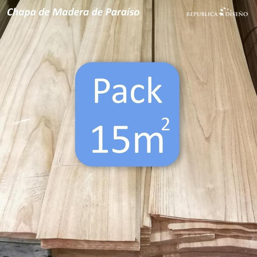 Chapa Madera Paraíso 1ra Calidad X 15m2 Marquetería, Muebles 1