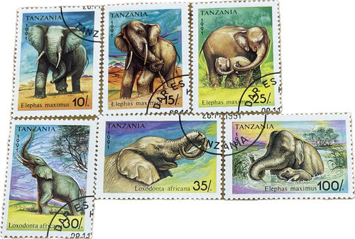 Serie De Estampillas De Tanzania 1991 0