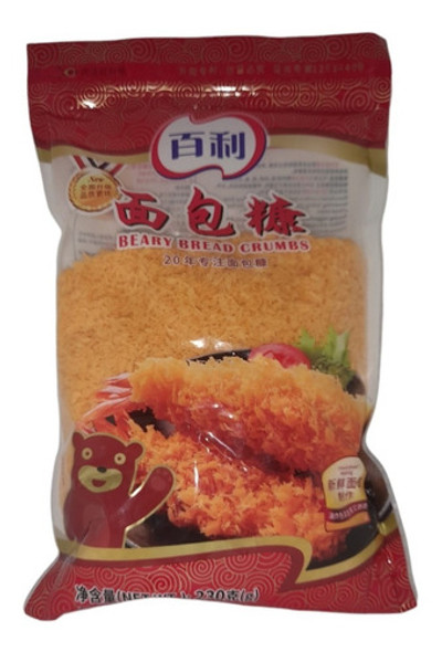 Panko Rebozador Naranja Beary China Pack X 20 Un X 230gr ! 0
