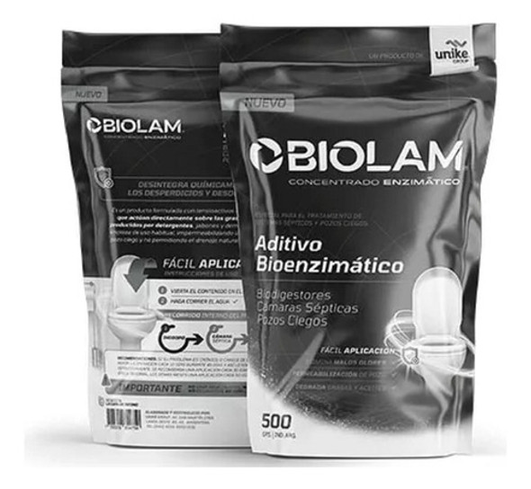 Destapa Pozos Pc3 Enzimatico 500gr P/biodigestor Waterplast 0