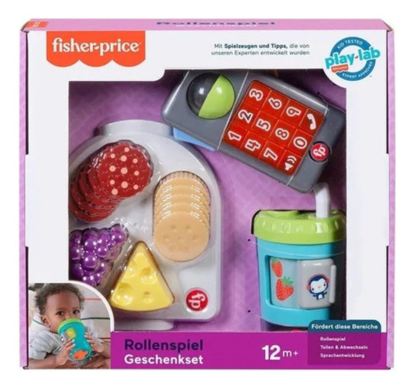 Kit De Juegos Bebés Juegos De Roles Estimulos Fisher Price 0