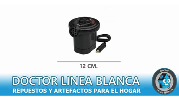 Inflador Intex Eléctrico Adaptables De Colchón  12 Volts New 1