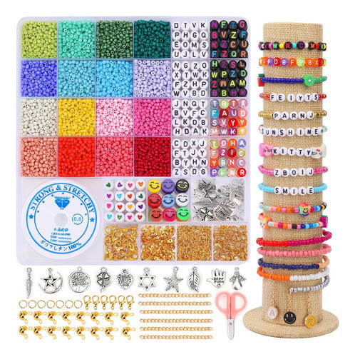 Kit Profesional Para Hacer Pulseras De 7000 Piezas 0