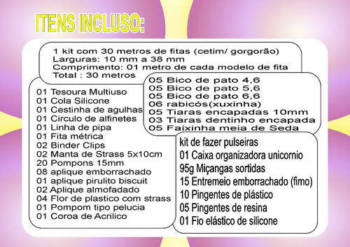 Kit Para Fazer Laços, E Artesanatos Acessorios, Costura 1