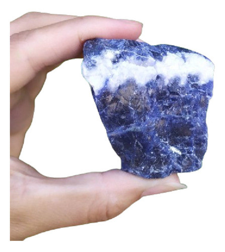 Pedra Bruta Sodalita G 90 A 130 / Cristal 0
