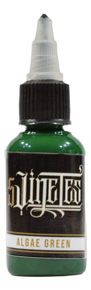 Tinta Tattoo 5 Jinetes Ink 1oz. Algae Green 0
