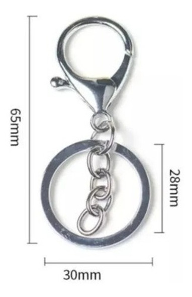 Fecho Mosquetão Lagosta Com Argola Italiana Chaveiro 40 Pçs 1 Fecho Mosquetão Lagosta Com Argola Italiana Chaveiro 40 Pçs 1