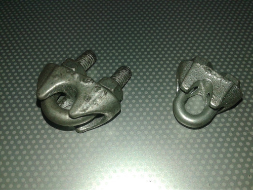 Grampa Abrazadera Prensa Cable Guardacable 0