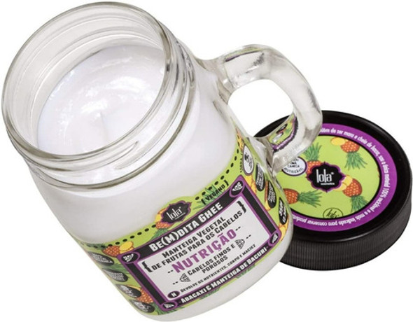 Máscara De Nutrição Bemdita Ghee Abacaxi Lola Cosmetics 350g 1