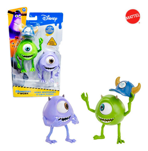 Figura Monsters At Work - Mike E Gary - Mattel Hby74 1