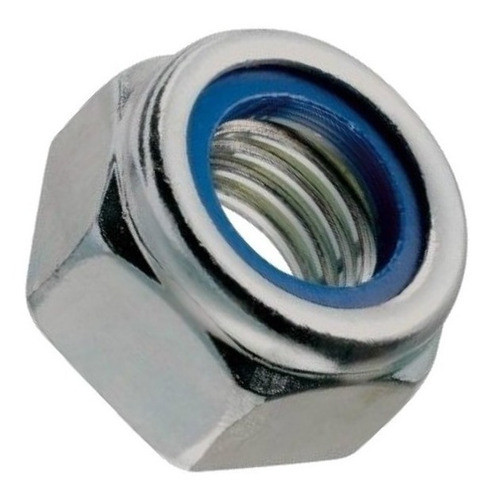 Tuerca Autofrenante Zincada W 1/2  X 100 Und. Buloneria 0