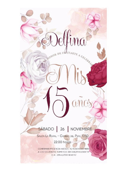 Invitación Video Cumpleaños Fiesta 15 Años_rcp_47 0