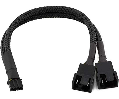 Crj Cable Adaptador Divisor De Ventilador Dual Pwm Gpu De 4 0