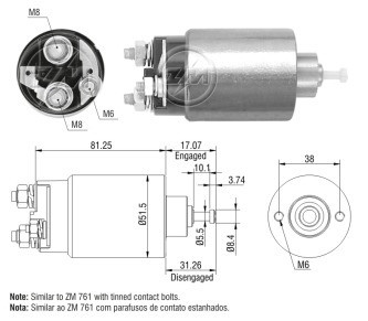 Solenoide O Automatico Ford Ka Zm 1761 0