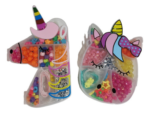 Kit Set Valija Para Armar Pulsera Tobillera Infantil X 2 Un 0