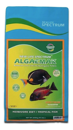 Ração New Life Spectrum Algaemax Sache 100g Regular Pellets 0