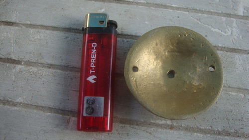 Antiguo Platito Repuesto Lampara 6,1 X 1,5 Alto - 80gr 1