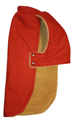 Capas Para Perros Impermeable Forrada En Sherpa Con Broches! 0
